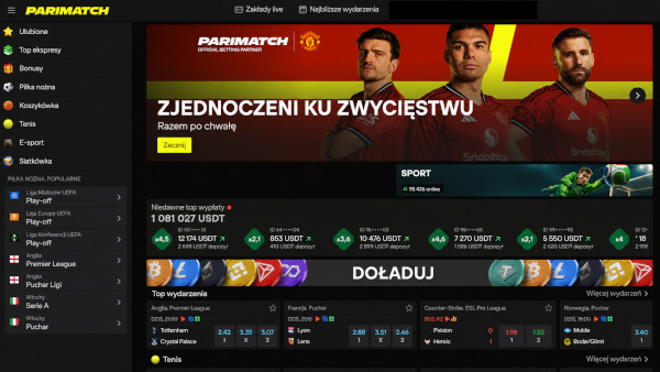 Oficjalna strona Pari Match w Polsce